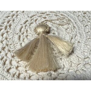 Handmade Tassel Ornament‎ Small Angelcore Decor Cottagecore Charm Boho